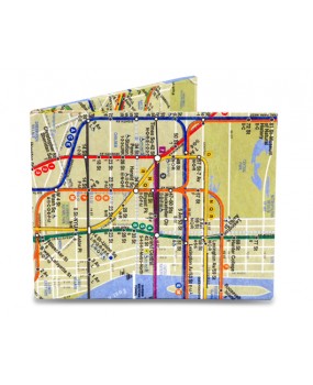 Кошелек NYC Subway map